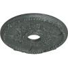 imageEkena Millwork CM18SE 18Inch OD x 3 12Inch ID x 1 38Inch P Antioch Ceiling MedallionAthenian Green Crackle Flat Finish