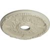 imageEkena Millwork CM18SE 18Inch OD x 3 12Inch ID x 1 38Inch P Antioch Ceiling MedallionClear Yellow Flat Finish
