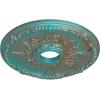 imageEkena Millwork CM18SE 18Inch OD x 3 12Inch ID x 1 38Inch P Antioch Ceiling MedallionCopper Green Patina Metallic Series