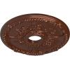 imageEkena Millwork CM18SE 18Inch OD x 3 12Inch ID x 1 38Inch P Antioch Ceiling MedallionCopper Penny Metallic Series