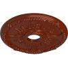 imageEkena Millwork CM18SE 18Inch OD x 3 12Inch ID x 1 38Inch P Antioch Ceiling MedallionFirebrick Flat Finish