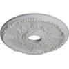 imageEkena Millwork CM18SE 18Inch OD x 3 12Inch ID x 1 38Inch P Antioch Ceiling MedallionFrost Flat Finish