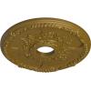 imageEkena Millwork CM18SE 18Inch OD x 3 12Inch ID x 1 38Inch P Antioch Ceiling MedallionGold Rush Metallic Series