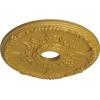 imageEkena Millwork CM18SE 18Inch OD x 3 12Inch ID x 1 38Inch P Antioch Ceiling MedallionIridescent Gold Metallic Series