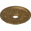imageEkena Millwork CM18SE 18Inch OD x 3 12Inch ID x 1 38Inch P Antioch Ceiling MedallionPale Gold Metallic Series