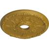 imageEkena Millwork CM18SE 18Inch OD x 3 12Inch ID x 1 38Inch P Antioch Ceiling MedallionPharaohs Gold Metallic Series