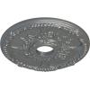 imageEkena Millwork CM18SE 18Inch OD x 3 12Inch ID x 1 38Inch P Antioch Ceiling MedallionPlatinum Metallic Series