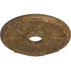 imageEkena Millwork CM18SE 18Inch OD x 3 12Inch ID x 1 38Inch P Antioch Ceiling MedallionRubbed Bronze Metallic Series
