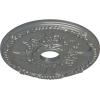 imageEkena Millwork CM18SE 18Inch OD x 3 12Inch ID x 1 38Inch P Antioch Ceiling MedallionSilver Metallic Series