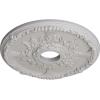 imageEkena Millwork CM18SE 18Inch OD x 3 12Inch ID x 1 38Inch P Antioch Ceiling MedallionUltra Pure White Flat Finish