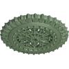 imageEkena Millwork CM18SK 18 12Inch OD x 1 18Inch ID x 1 12Inch Sellek Ceiling MedallionAthenian Green Flat Finish