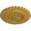 imageEkena Millwork CM18SK 18 12Inch OD x 1 18Inch ID x 1 12Inch Sellek Ceiling MedallionIridescent Gold Metallic Series