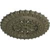 imageEkena Millwork CM18SK 18 12Inch OD x 1 18Inch ID x 1 12Inch Sellek Ceiling MedallionPainted Turtle Flat Finish