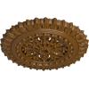 imageEkena Millwork CM18SK 18 12Inch OD x 1 18Inch ID x 1 12Inch Sellek Ceiling MedallionSmokey Topaz Flat Finish