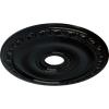 imageEkena Millwork CM20JA 20Inch OD x 3 58Inch ID x 1Inch P Jackson Ceiling MedallionBlack Pearl Metallic Series