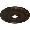 imageEkena Millwork CM20JA 20Inch OD x 3 58Inch ID x 1Inch P Jackson Ceiling MedallionBronze Metallic Series