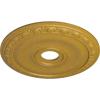 imageEkena Millwork CM20JA 20Inch OD x 3 58Inch ID x 1Inch P Jackson Ceiling MedallionIridescent Gold Metallic Series