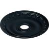 imageEkena Millwork CM20JA 20Inch OD x 3 58Inch ID x 1Inch P Jackson Ceiling MedallionNight Shade Flat Finish