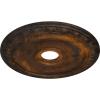 imageEkena Millwork CM20JA 20Inch OD x 3 58Inch ID x 1Inch P Jackson Ceiling MedallionRust Metallic Series