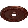 imageEkena Millwork CM21WR Wreath Ceiling Medallion 21 18quotOD x 3 58quotID x 78quotP Fits Canopies up to 6quot Factory PrimedAntique Copper Metallic Series
