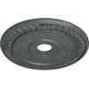 imageEkena Millwork CM21WR Wreath Ceiling Medallion 21 18quotOD x 3 58quotID x 78quotP Fits Canopies up to 6quot Factory PrimedAthenian Green Crackle Flat Finish
