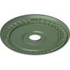 imageEkena Millwork CM21WR Wreath Ceiling Medallion 21 18quotOD x 3 58quotID x 78quotP Fits Canopies up to 6quot Factory PrimedAthenian Green Flat Finish