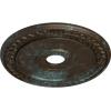 imageEkena Millwork CM21WR Wreath Ceiling Medallion 21 18quotOD x 3 58quotID x 78quotP Fits Canopies up to 6quot Factory PrimedBronze Blue Patina Metallic Series