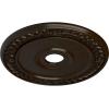 imageEkena Millwork CM21WR Wreath Ceiling Medallion 21 18quotOD x 3 58quotID x 78quotP Fits Canopies up to 6quot Factory PrimedBronze Metallic Series