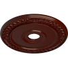 imageEkena Millwork CM21WR Wreath Ceiling Medallion 21 18quotOD x 3 58quotID x 78quotP Fits Canopies up to 6quot Factory PrimedBrushed Mahogany Flat Finish