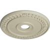 imageEkena Millwork CM21WR Wreath Ceiling Medallion 21 18quotOD x 3 58quotID x 78quotP Fits Canopies up to 6quot Factory PrimedClear Yellow Flat Finish