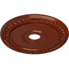 imageEkena Millwork CM21WR Wreath Ceiling Medallion 21 18quotOD x 3 58quotID x 78quotP Fits Canopies up to 6quot Factory PrimedFirebrick Flat Finish