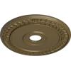 imageEkena Millwork CM21WR Wreath Ceiling Medallion 21 18quotOD x 3 58quotID x 78quotP Fits Canopies up to 6quot Factory PrimedMississippi Mud Flat Finish
