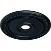 imageEkena Millwork CM21WR Wreath Ceiling Medallion 21 18quotOD x 3 58quotID x 78quotP Fits Canopies up to 6quot Factory PrimedNight Shade Flat Finish