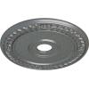 imageEkena Millwork CM21WR Wreath Ceiling Medallion 21 18quotOD x 3 58quotID x 78quotP Fits Canopies up to 6quot Factory PrimedPlatinum Metallic Series
