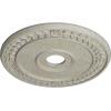 imageEkena Millwork CM21WR Wreath Ceiling Medallion 21 18quotOD x 3 58quotID x 78quotP Fits Canopies up to 6quot Factory PrimedPot of Cream Crackle Flat Finish