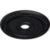 imageEkena Millwork CM21WR Wreath Ceiling Medallion 21 18quotOD x 3 58quotID x 78quotP Fits Canopies up to 6quot Factory PrimedSteel Gray Metallic Series