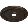 imageEkena Millwork CM21WR Wreath Ceiling Medallion 21 18quotOD x 3 58quotID x 78quotP Fits Canopies up to 6quot Factory PrimedStone Hearth Flat Finish