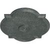 imageEkena Millwork CM24WA Waltz Ceiling Medallion 24quotW x 20 12quotH x 1 18quotP Fits Canopies up to 5 14quot Factory PrimedAthenian Green Crackle Flat Finish