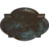 imageEkena Millwork CM24WA Waltz Ceiling Medallion 24quotW x 20 12quotH x 1 18quotP Fits Canopies up to 5 14quot Factory PrimedBronze Blue Patina Metallic Series