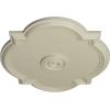 imageEkena Millwork CM24WA Waltz Ceiling Medallion 24quotW x 20 12quotH x 1 18quotP Fits Canopies up to 5 14quot Factory PrimedClear Yellow Flat Finish