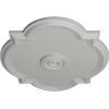 imageEkena Millwork CM24WA Waltz Ceiling Medallion 24quotW x 20 12quotH x 1 18quotP Fits Canopies up to 5 14quot Factory PrimedFrost Flat Finish