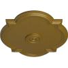 imageEkena Millwork CM24WA Waltz Ceiling Medallion 24quotW x 20 12quotH x 1 18quotP Fits Canopies up to 5 14quot Factory PrimedGold Rush Metallic Series
