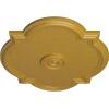 imageEkena Millwork CM24WA Waltz Ceiling Medallion 24quotW x 20 12quotH x 1 18quotP Fits Canopies up to 5 14quot Factory PrimedIridescent Gold Metallic Series