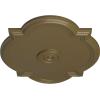 imageEkena Millwork CM24WA Waltz Ceiling Medallion 24quotW x 20 12quotH x 1 18quotP Fits Canopies up to 5 14quot Factory PrimedMississippi Mud Flat Finish