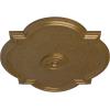imageEkena Millwork CM24WA Waltz Ceiling Medallion 24quotW x 20 12quotH x 1 18quotP Fits Canopies up to 5 14quot Factory PrimedPale Gold Metallic Series
