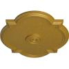 imageEkena Millwork CM24WA Waltz Ceiling Medallion 24quotW x 20 12quotH x 1 18quotP Fits Canopies up to 5 14quot Factory PrimedPharaohs Gold Metallic Series
