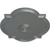 imageEkena Millwork CM24WA Waltz Ceiling Medallion 24quotW x 20 12quotH x 1 18quotP Fits Canopies up to 5 14quot Factory PrimedPlatinum Metallic Series