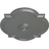 imageEkena Millwork CM24WA Waltz Ceiling Medallion 24quotW x 20 12quotH x 1 18quotP Fits Canopies up to 5 14quot Factory PrimedSilver Metallic Series