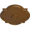 imageEkena Millwork CM24WA Waltz Ceiling Medallion 24quotW x 20 12quotH x 1 18quotP Fits Canopies up to 5 14quot Factory PrimedSmokey Topaz Flat Finish