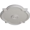 imageEkena Millwork CM24WA Waltz Ceiling Medallion 24quotW x 20 12quotH x 1 18quotP Fits Canopies up to 5 14quot Factory PrimedUltra Pure White Flat Finish